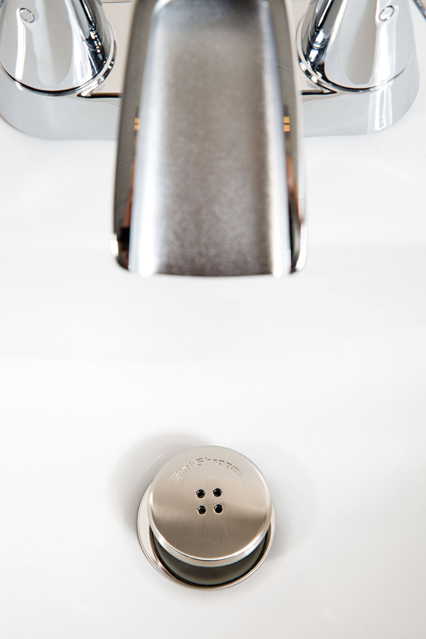 SinkShroom (Nickel Edition) Prevents Clogged Bathroom Sink Drains