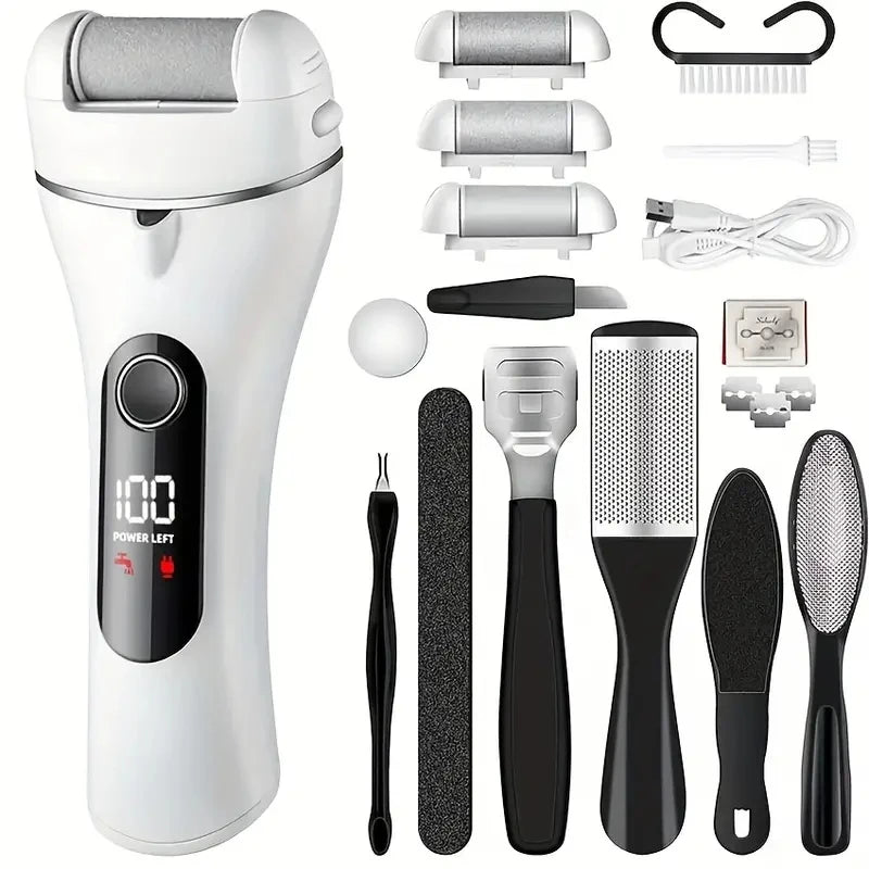 14 in 1 Rechargeable Electric Foot Callus Remover Kit