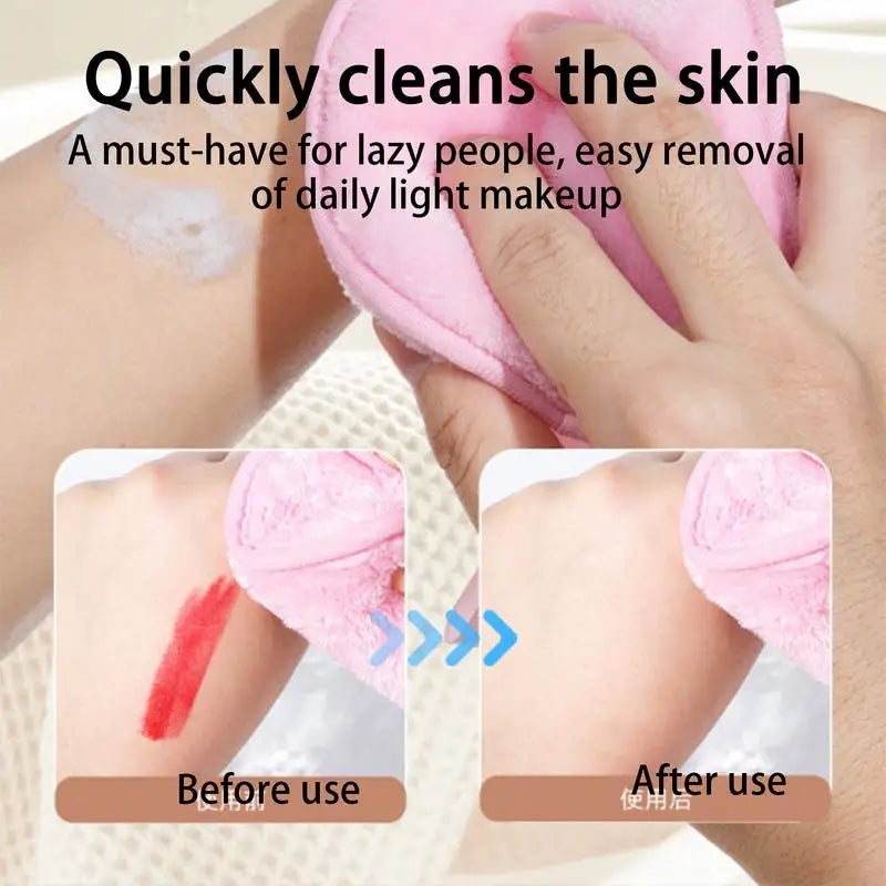 4 Pack Reusable Makeup Remover Pads for All Skin Types