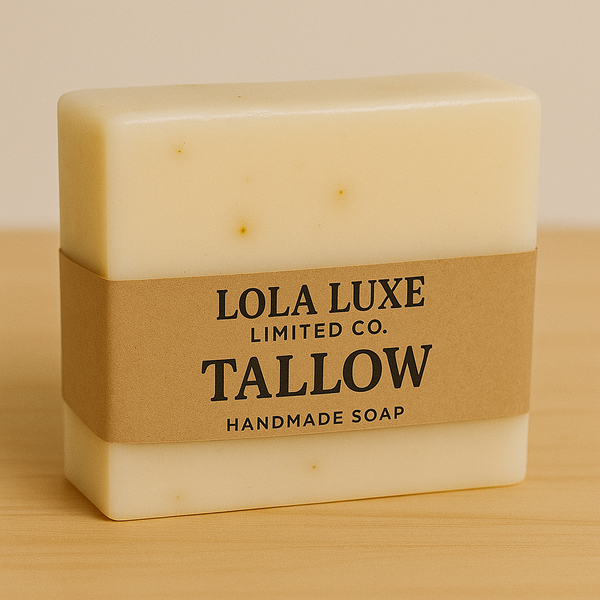 Glow Naturally With Tallow Handmade Soap 🌿✨