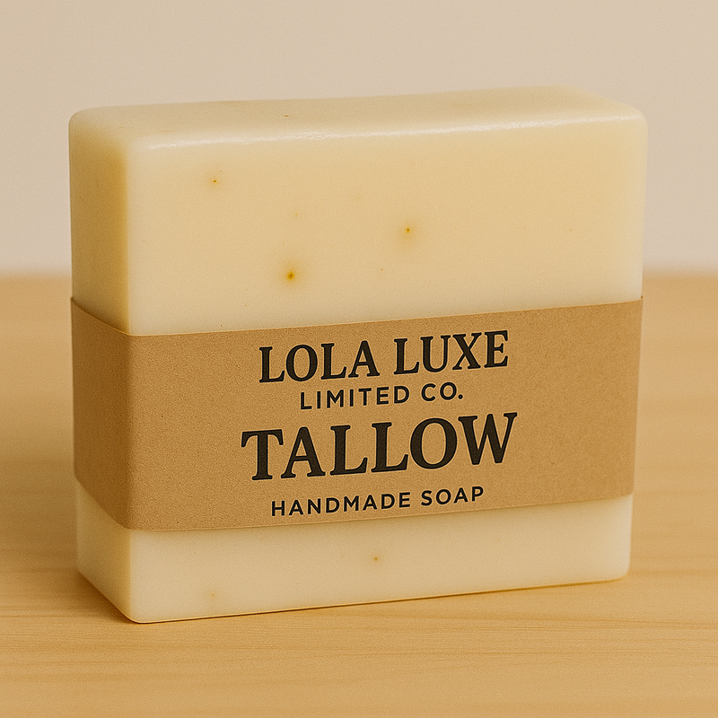 Glow Naturally With Tallow Handmade Soap 🌿✨