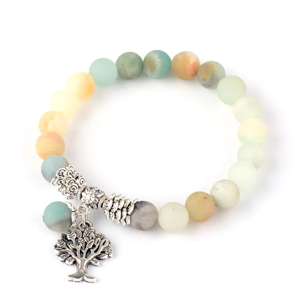 Agate Lucky Tree Mosha Bracelet