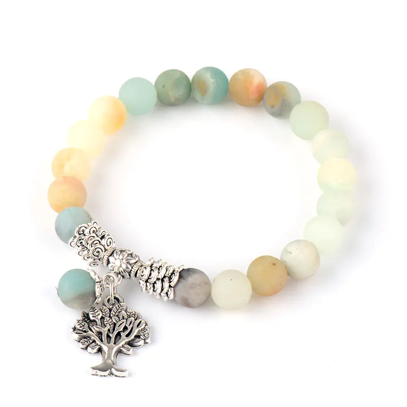 Agate Lucky Tree Mosha Bracelet