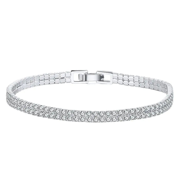 Sterling Silver Bracelet for Women's Fashion Temperament