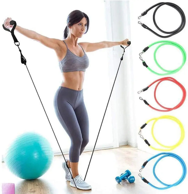 Latex Resistance Bands for Fitness Pilates Yoga