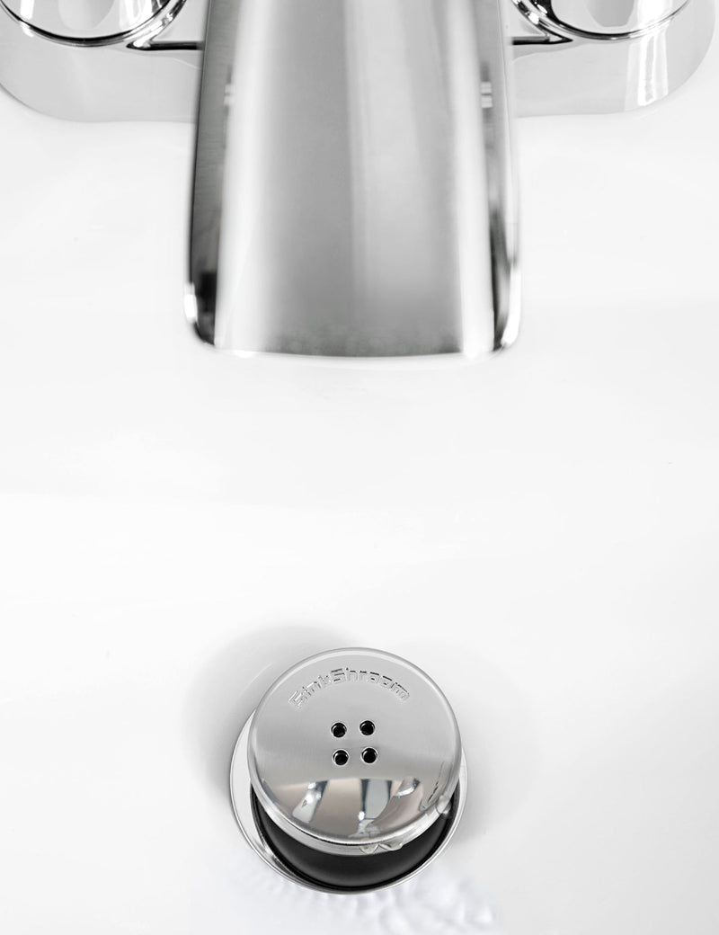 SinkShroom (Chrome Edition)  Prevents Clogged Bathroom Sink Drains
