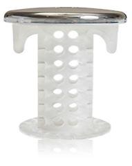 SinkShroom (Chrome Edition)  Prevents Clogged Bathroom Sink Drains